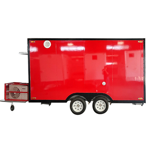 Camion de nourriture entièrement équipé de restauration Hot Dog Food Trailer pour la vente - Product Image 2