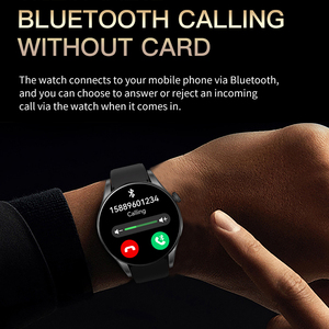 Montre connectée à écran rond, best-seller, avec carte SIM, caméra, suivi du sommeil, rappel d'appel - écran IPS, autonomie de 4 jours, étanche IP65 - Product Image 3