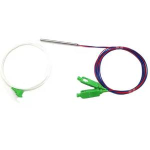 1x2 미니 PLC 광섬유 분배기 SC/APC 커넥터, FTTH 광 신호 분배 - Product Image 4