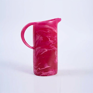 Jarra de Resina de Diseño Único con Efecto Mármol, Jarra Decorativa Hecha a Mano para Comedor, Disponible para la Venta - Product Image 1
