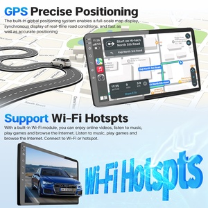 Autoradio Android 4 Core per Toyota Corolla 2009-2013, Stereo con GPS, Navigazione, Carplay, Supporto <span class=keywords><strong>JBL</strong></span>, Doppio Din - Product Image 4