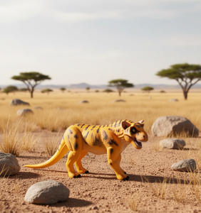 Figurine de dinosaure en plastique pour enfants, jouet pour s'amuser - Product Image 2