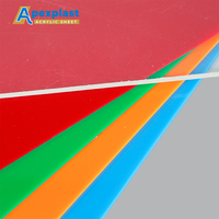 Appexplast Feuilles acryliques transparentes en PMMA coulé haute précision, blanc brillant, écologiques pour la publicité, 100% plastique, sur mesure
