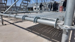 Xây dựng nhiệm vụ nặng nề Allround thép mạ kẽm ringlock giàn giáo mạ kẽm tất cả các vòng <span class=keywords><strong>layher</strong></span> dọc giàn giáo ringlock - Product Image 3