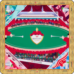 <span class=keywords><strong>Mantel</strong></span> <span class=keywords><strong>de</strong></span> Goma Cuadrado Antideslizante, Alfombrilla <span class=keywords><strong>de</strong></span> Reducción <span class=keywords><strong>de</strong></span> Ruido para Mahjong Americano - Product Image 4