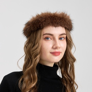 Fascia per Capelli Invernale Minimalista Tinta Unita, Comoda ed Elegante, Calda e alla Moda per Donne - Product Image 1