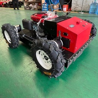 Mesin Pemotong Rumput Robot AWY-550 Pengoperasian Sederhana dengan Remote Control dan Kualitas Baik