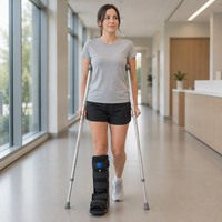 Botte de compression d'air ultra-légère de qualité supérieure - Soutien orthopédique simplifié avec semelle TPR absorbant les chocs
