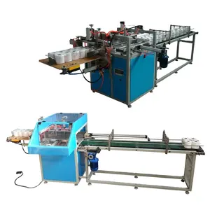 Good machinery semi automatic towel paper rolls multi packing machine for bathroom tissue rolls