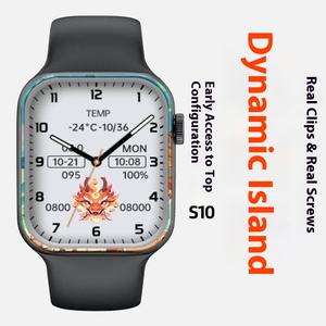 Édition Préventive 2025 Huaqiang North S10ultra Montre Connectée Multifonctionnelle avec Écran Carré IPS, Compatible iOS, Étanchéité IP67, Bracelet en Silicone Magnétique - Product Image 1