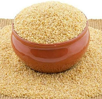 Blé séché de meilleure qualité Blé concassé Dalia Petit déjeuner sain et nutritif Boîte d'ingrédients de repas indien riche en fibres énergétiques