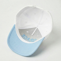 Nouvelle Arrivée Casquettes de Baseball Unisexe de Haute Qualité, Taille Personnalisée, Couleur Unie, Broderie, Style Sportif à 5 Panneaux, Casquette Personnalisable