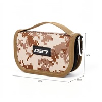 Sac de rangement pour leurres de pêche, leurres à cuillère, leurres spinner, jigs en nylon, étui de rangement pour matériel de pêche, 5L, étanche, double couche, accessoires de pêche en plein air