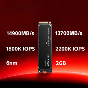 Untuk Crucial Micron T710 Pro 1TB 2TB 4TB SSD, Antarmuka M.2 (NVMe PCIe 5.0 X4), Kecepatan Baca 14,900 MB/s, untuk Desktop dan Laptop - Product Image 5