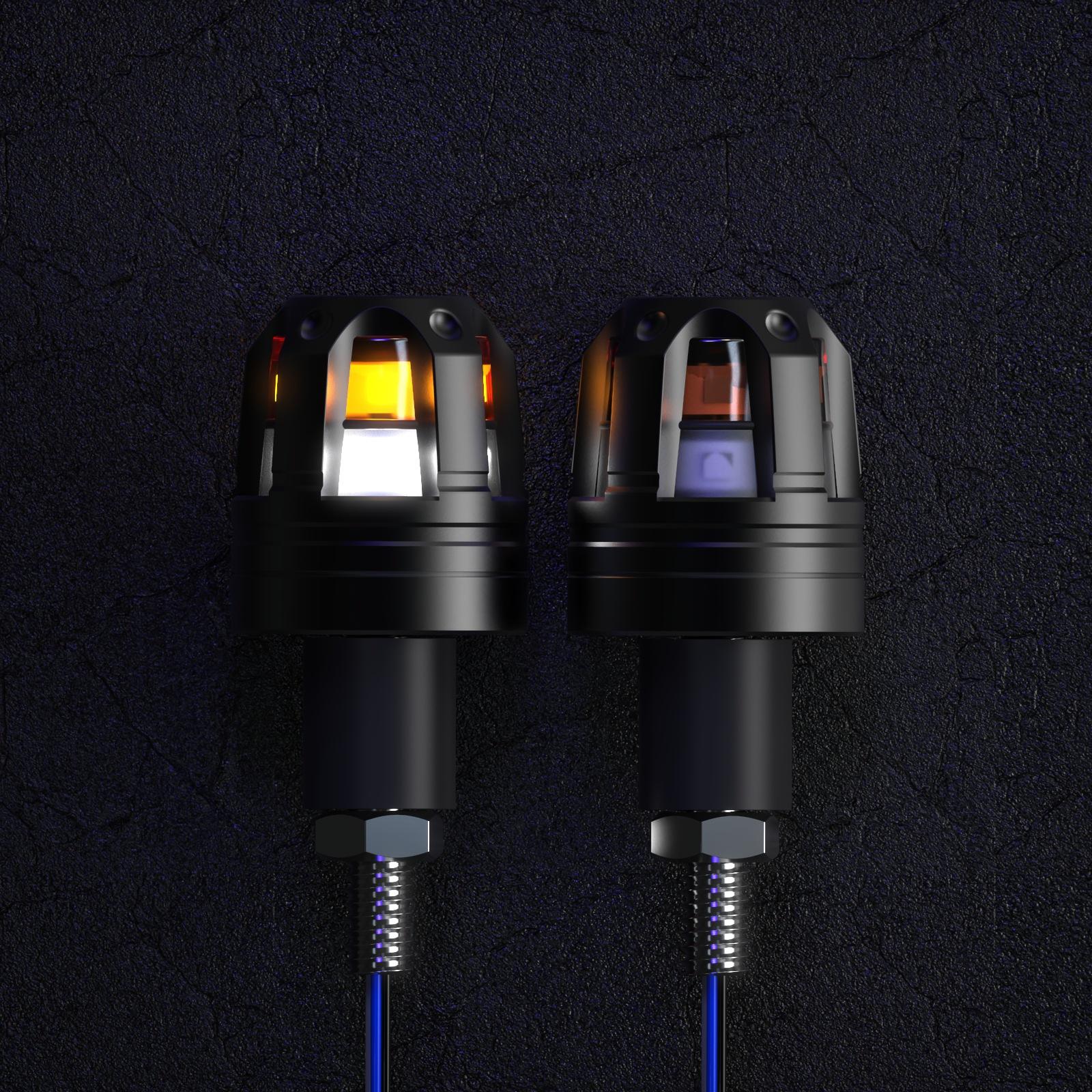 double lights-White Yellow