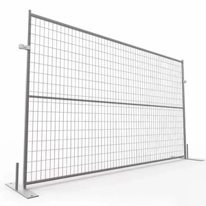 Clôture Temporaire de Construction en Acier de Haute Qualité pour Route, Utilisée au Canada, à Prix Abordable - Product Image 1