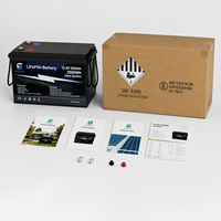Аккумуляторная батарея Cloudenergy 12В 200Ач LiFePO4 с 6000 циклами заряда, рабочая температура от -20°C до 60°C, для резервного питания
