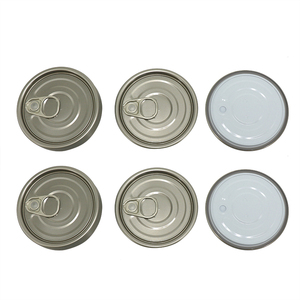 Factory Wholesale Metal Container <strong>Empty</strong> <strong>Tin</strong> <strong>Cans</strong> <strong>Easy</strong> <strong>Open</strong> End EOE Lid For Tomato Paste Sauce Meat Fish Food Canning - Product Image 2