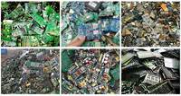 Machine de recyclage de cartes de circuits imprimés (PCB) électroniques usagés avec moteur, haute efficacité, 220V-440V, production de poudre de cuivre