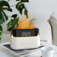 Pour SCENTCARES maison H2O USB électrique brume fraîche ultrasonique feu flamme huile essentielle Air arôme diffuseur humidificateur ménage
