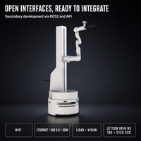 Robot collaboratif industriel A2CR-Y3 à bras unique avec fonction de levage pour l'assemblage électronique