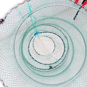 Piège à poisson galvanisé direct pour grand poisson crabe et crevettes équipement <span class=keywords><strong>de</strong></span> <span class=keywords><strong>filet</strong></span> <span class=keywords><strong>de</strong></span> pêche durable pour l'élevage <span class=keywords><strong>de</strong></span> poissons et d'écrevisses - Product Image 4