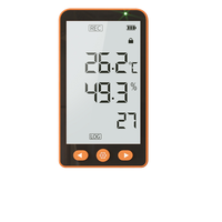 Thermomètre numérique USB thermocouple enregistreur de données de température thermomètre en plastique avec câble type-c personnalisable OEM et ODM