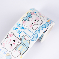 Ruban Washi Personnalisé de Haute Qualité et Mignon pour la Décoration de Téléphones Portables, Guitares, Articles de Papeterie et Livres