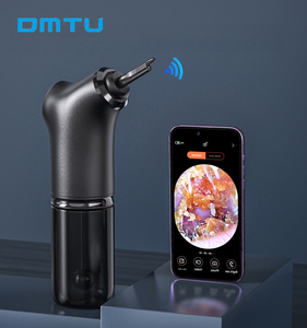 Uso en el hogar Wifi portátil otoscopio Cámara limpiador de oídos gota de <span class=keywords><strong>cera</strong></span> herramienta de eliminación de <span class=keywords><strong>cera</strong></span> del oído con 4 Ajustes de presión - Product Image 1