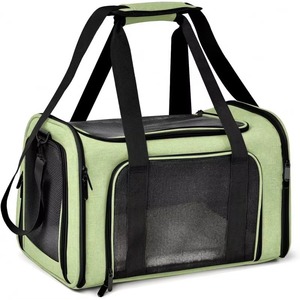 Free sample <b>Cat</b> Dog Pet <b>Carrier</b> for Medium to <b>Large</b> <b>Cats</b> (20+ lbs) and Small Dogs -Top Loading, Portable & Collapsible <b>Cat</b> - Product Image 1