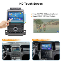Lecteur d'autoradio Android Yeanav pour Ford Taurus 2009-2019 Auto GPS Navigation écran vidéo autoradio avec cadre vente d'usine