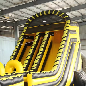Tirolesa inflable <span class=keywords><strong>para</strong></span> el hogar, trampolín, Parque Deportivo, centro comercial, parque infantil al aire libre, juego deportivo <span class=keywords><strong>para</strong></span> niños y <span class=keywords><strong>adultos</strong></span>, hecho de PVC - Product Image 2