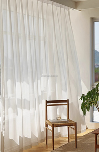 Cortinas Verticales Color Crema Nuevas de 2025, Cortinas Opacas para Protección Solar, para Dormitorio, Ventana de Bahía, Sala de Estar - Product Image 6