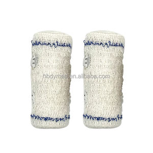 Bandage élastique en crêpe OEM Dianya DYBA Medical 97% coton + 3% élasthanne, rouge et bleu, pour les premiers secours, certifié CE - Product Image 4