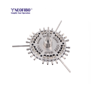 NEOFIBO <span class=keywords><strong>MMC</strong></span>-APC-24SK แบบล็อคเดียว แบบเฟอร์รูลเดียว ใช้ได้กับเครื่องขัดโดมาอิล อุปกรณ์ขัดไฟเบอร์ออปติก - Product Image 3