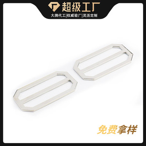 หัวเข็มขัดรูปตัว D แบบเลื่อนได้ ทำจากโลหะผสมสังกะสี ทนทานต่อการสึกหรอ สำหรับกระเป๋า เข็มขัด เสื้อผ้า เป้สะพายหลัง สายรัด อุปกรณ์เสริมฮาร์ดแวร์ - Product Image 3