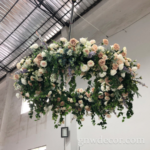 Hadiah Kustom Grosir Berkualitas Sangat Baik Karangan Bunga Buatan Bunga Runner Centerpieces - Product Image 1