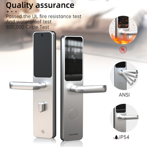 Locstar an ninh điện tử OEM ODM IP65 khách sạn RFID thẻ <span class=keywords><strong>Keyless</strong></span> nhập thông minh khóa cửa với phần mềm quản lý hệ thống - Product Image 6