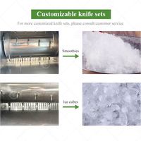 Broyeur industriel commercial pour blocs de glace – Machine à broyer et concasser pour usage professionnel