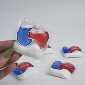 Cápsula <span class=keywords><strong>de</strong></span> Fragancia <span class=keywords><strong>para</strong></span> Lavandería, Jabón Líquido y en Polvo, <span class=keywords><strong>Bola</strong></span> Soluble en Agua Instantánea que Limpia la Ropa - Product Image 1
