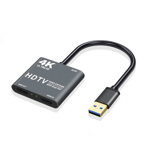 Yunmauer Cho Để <span class=keywords><strong>USB</strong></span> 3.0 1080P HD Chụp Thẻ Cho Trò Chơi Trực Tiếp Ghi Âm Với Cáp Thu 1GB RAM 8GB ROM - Product Image 5