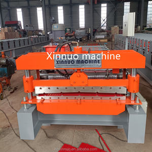 PLC自動制御金属パネル壁クラッディングパネル成形機 - Product Image 3