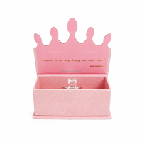Boîte cadeau personnalisée Kexin en forme de couronne avec paillettes pour parfums, cosmétiques et bijoux