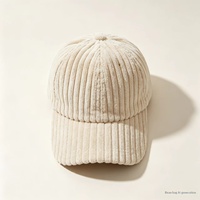 Casquette de baseball unisexe en PVC épais à 6 panneaux, style coréen, à visière large, effet amincissant, couleur unie, rayée, brodée, pour l'automne et l'hiver