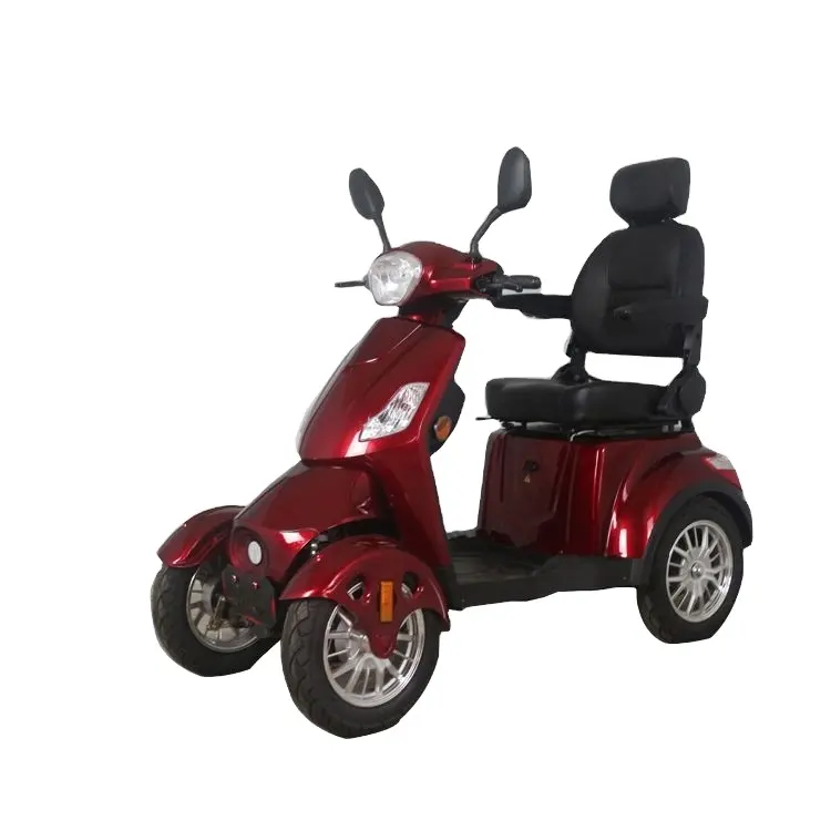 4 rodas mobilidade deficientes scooter elétrico com traseira tronco traseiro para deficientes físicos