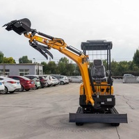 Nouvelle Excavatrice Compacte OLIN Jaune 2025 – Vente Flash, Accès Facile, Économique, Godet de 0,036 m³, Moteur Laidong 385 de 19 kW