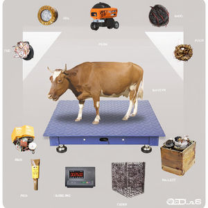 उच्च गुणवत्ता 5 टन कार्बन स्टील औद्योगिक इलेक्ट्रॉनिक संतुलन मंच 5 टन मवेशी वजन 0.01 जी तल वजन के पैमाने - Product Image 3