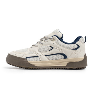 Zapatillas con cordones de suela gruesa de diseño original para hombre; Novedades de verano 2026, versátiles, elegantes, transpirables, de malla sólida - Product Image 5