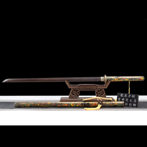 <span class=keywords><strong>ชุด</strong></span>ทองแดงล้วนดอกไม้บานสไตล์ยาวดาบไม้อันเก่าแก่สำหรับตกแต่งรอบๆภาพยนตร์และโทรทัศน์ผลิตในประเทศจีน - Product Image 4