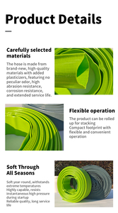 Sistema de Riego Agrícola LASO, Tubería de Fibra de TPU, Ligera, Fácil de Instalar, Resistente a la Sequía, Uso Eficiente del Agua, Corte Disponible - Product Image 4